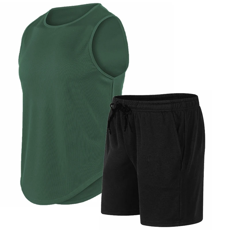 Men'S Fashion T Shirts - 2026 Sommer Neues Herren-Set aus atmungsaktivem,