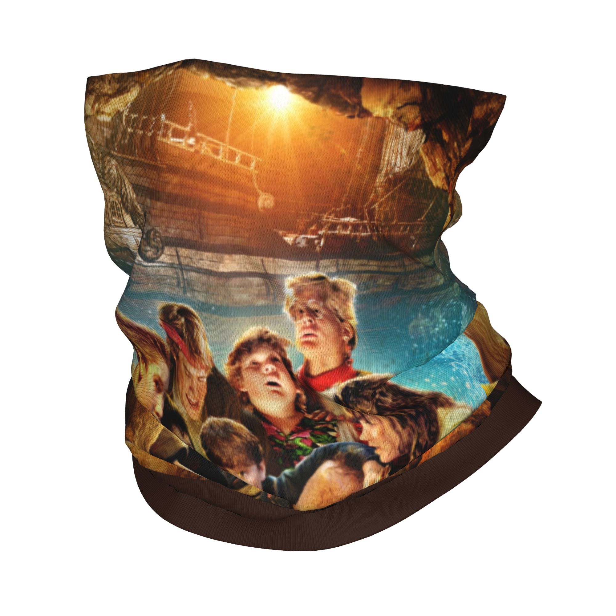 Poster Men Fashion - Benutzerdefinierter The Goonies Poster-Stil Bandana-Halstuch, winddichter