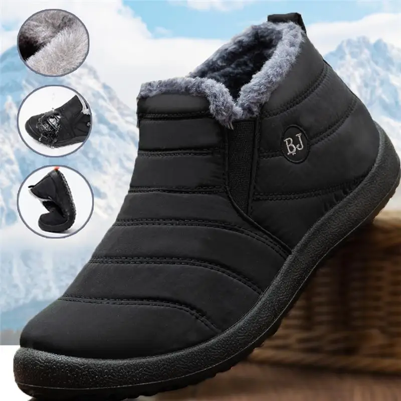 Men'S Fashion News - Modische Herren-Schneestiefel Knöchelhoch Warme Schuhe für