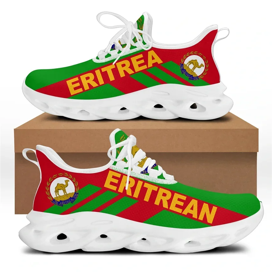 Mens Fashion Trainers - Eritrea Flagge Streifen Stil Männer Casual