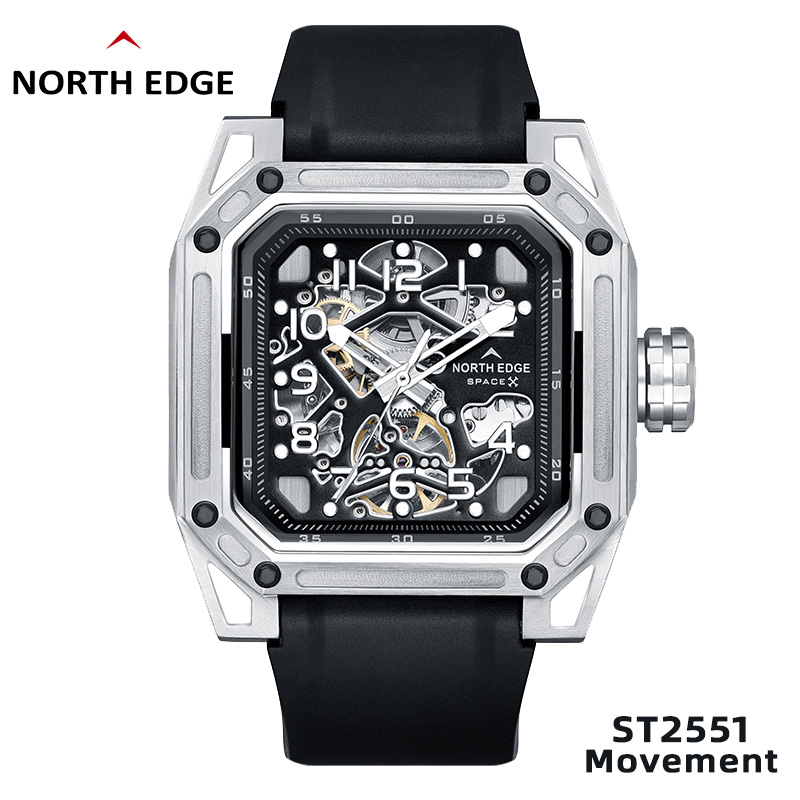 Men'S Fashion X - NORDEN RAND männer Mechanische Uhren Edelstahl