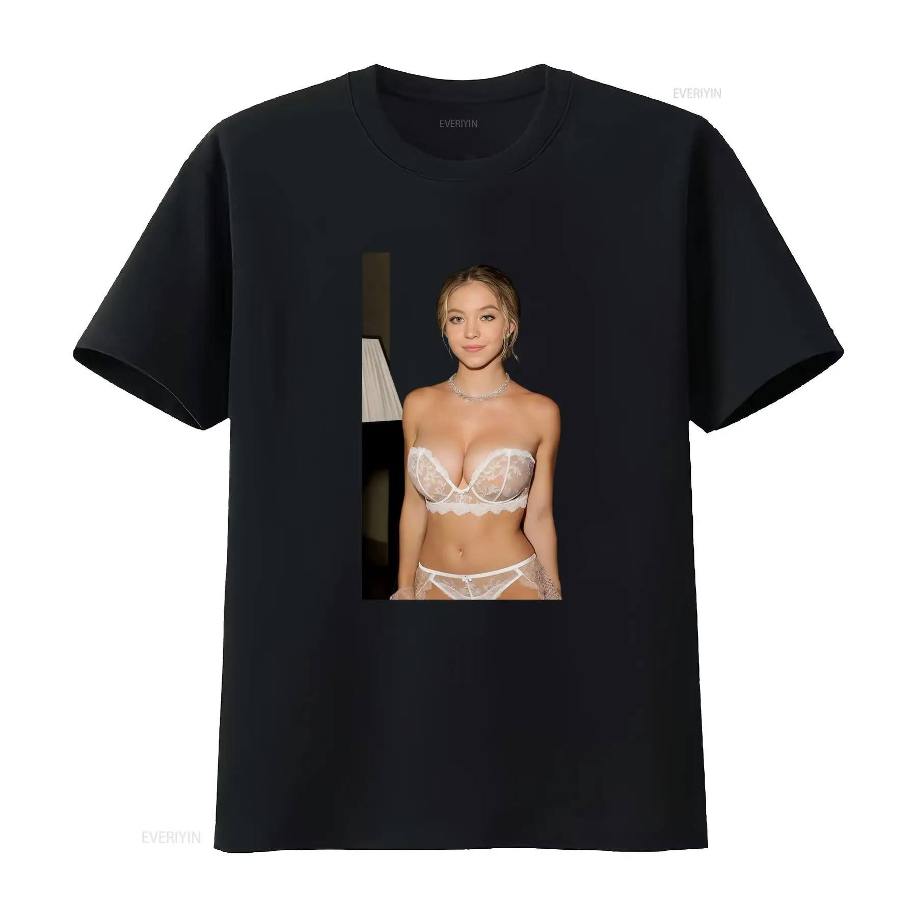 Men'S Fashion Sydney - Von Sydney Sweeney inspiriertes T-Shirt, stilvoll