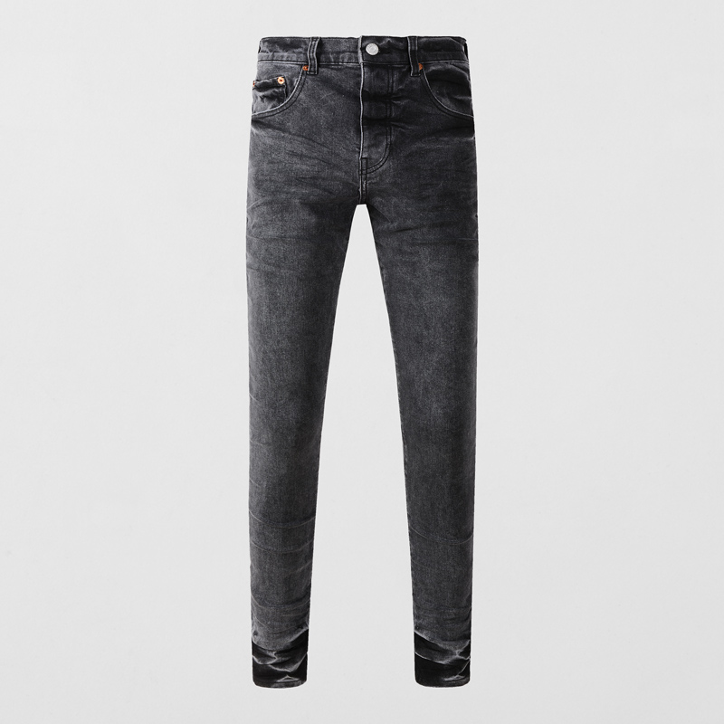 Y2K Mode Herren Slim Fit Stret – Men'S Fashion Grey Jeans Bewertung und Preis