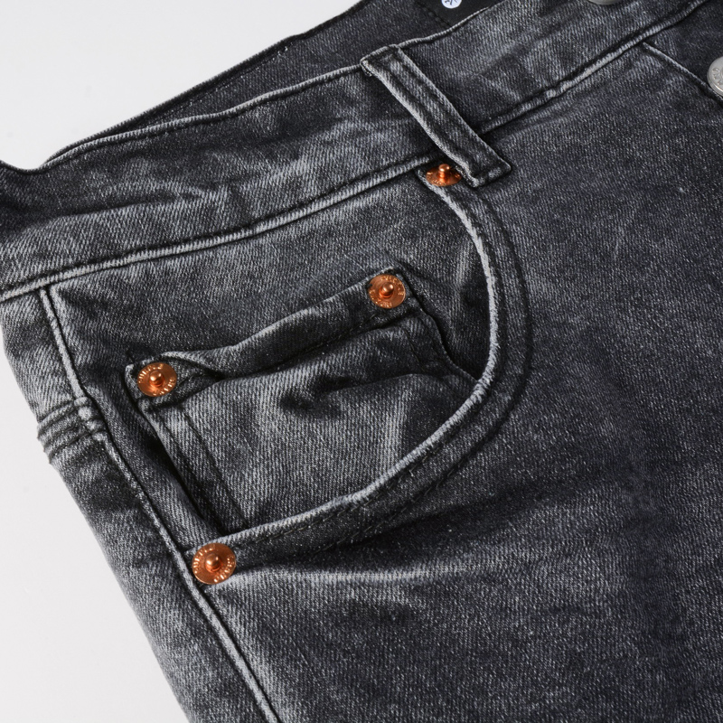 Y2K Mode Herren Slim Fit Stret – Men'S Fashion Grey Jeans Bewertung und Preis