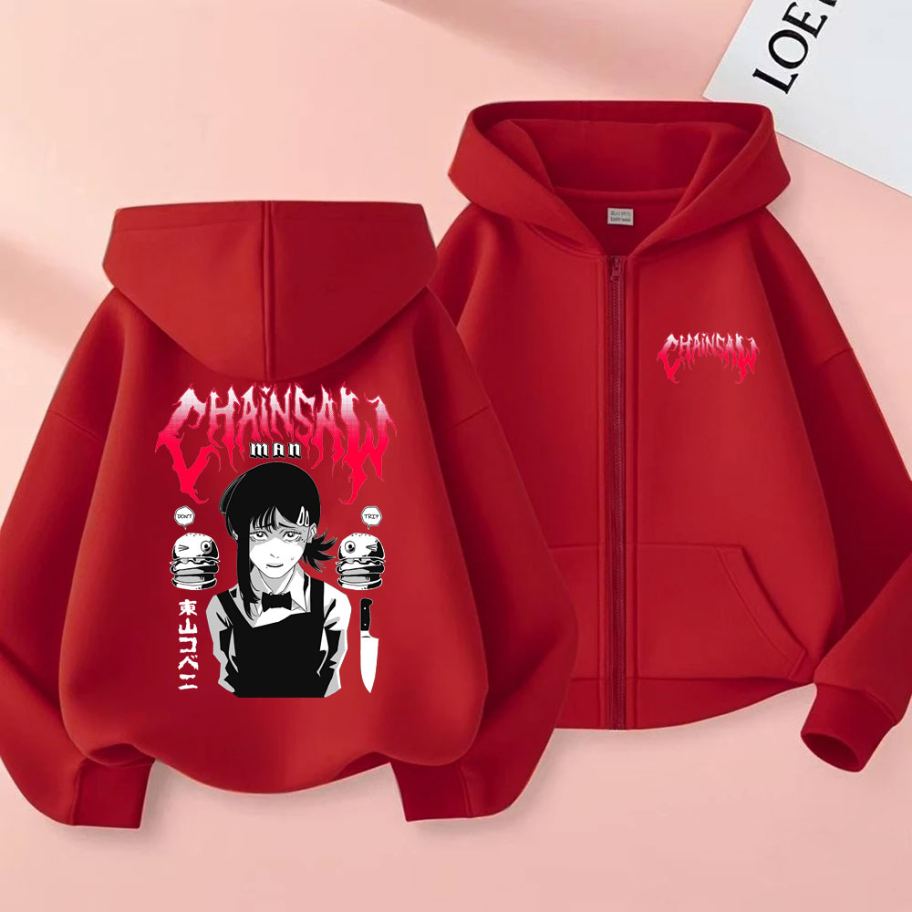 Maßgeschneiderter Anime Chains – Mens Fashion Zip Up Hoodies Bewertung und Preis