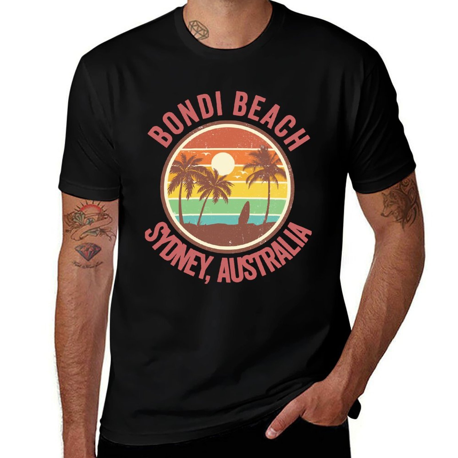Retro Bondi Beach Sydney Austr – Men'S Fashion Sydney Bewertung und Preis