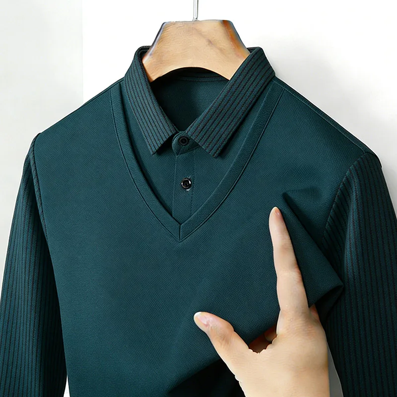 Zweiteiliges Hemd für Herren,  – Mens Fashion Clothes Bewertung und Preis