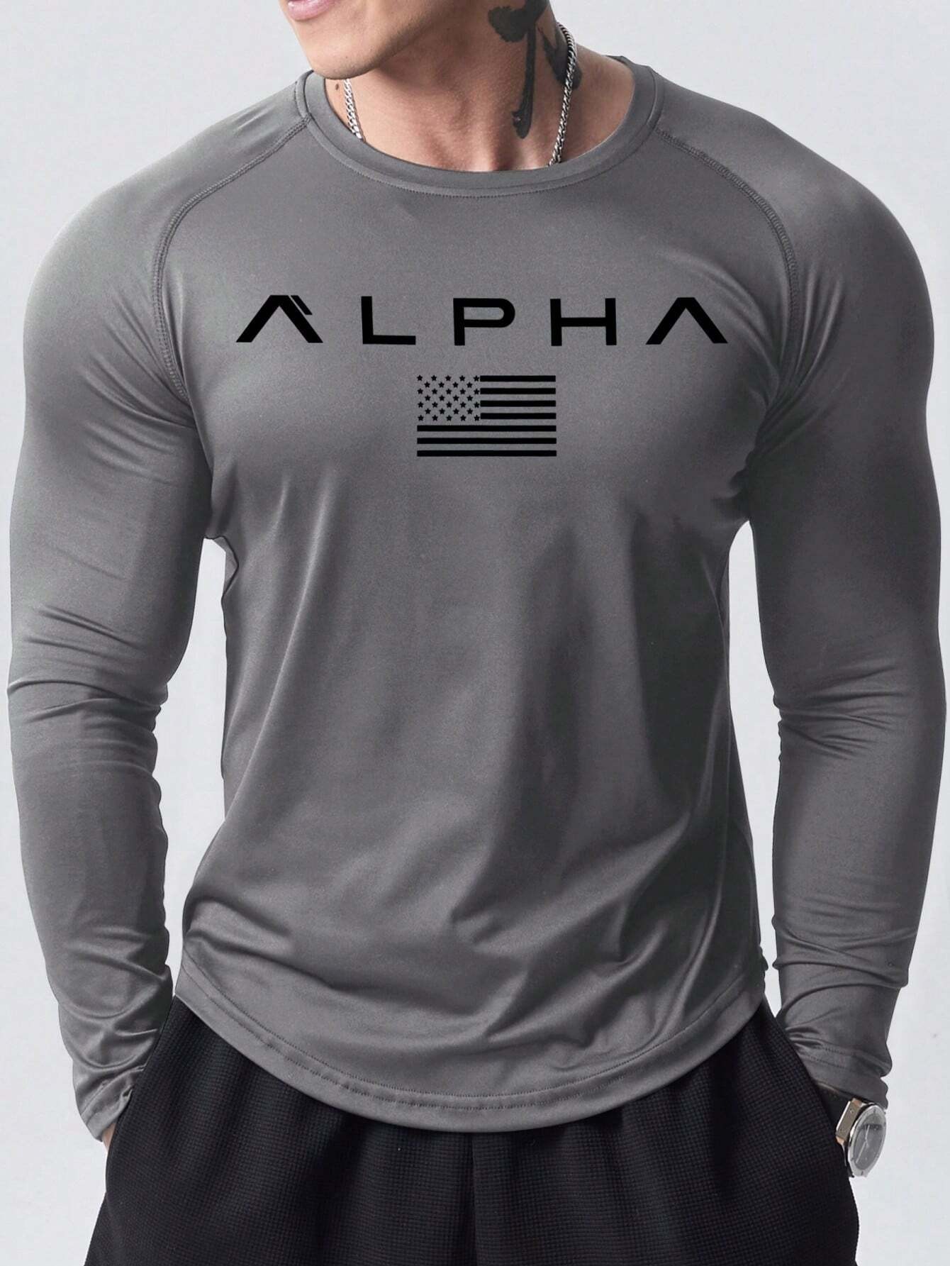 Neues Herren-Langarm-T-Shirt f – Mens Fashion Clothes Bewertung und Preis