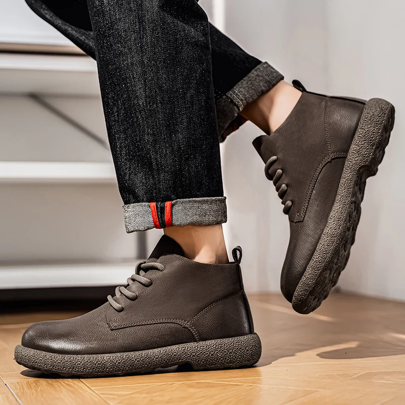 Herren-Stiefeletten, braune ku – Men'S Fashion News Bewertung und Preis