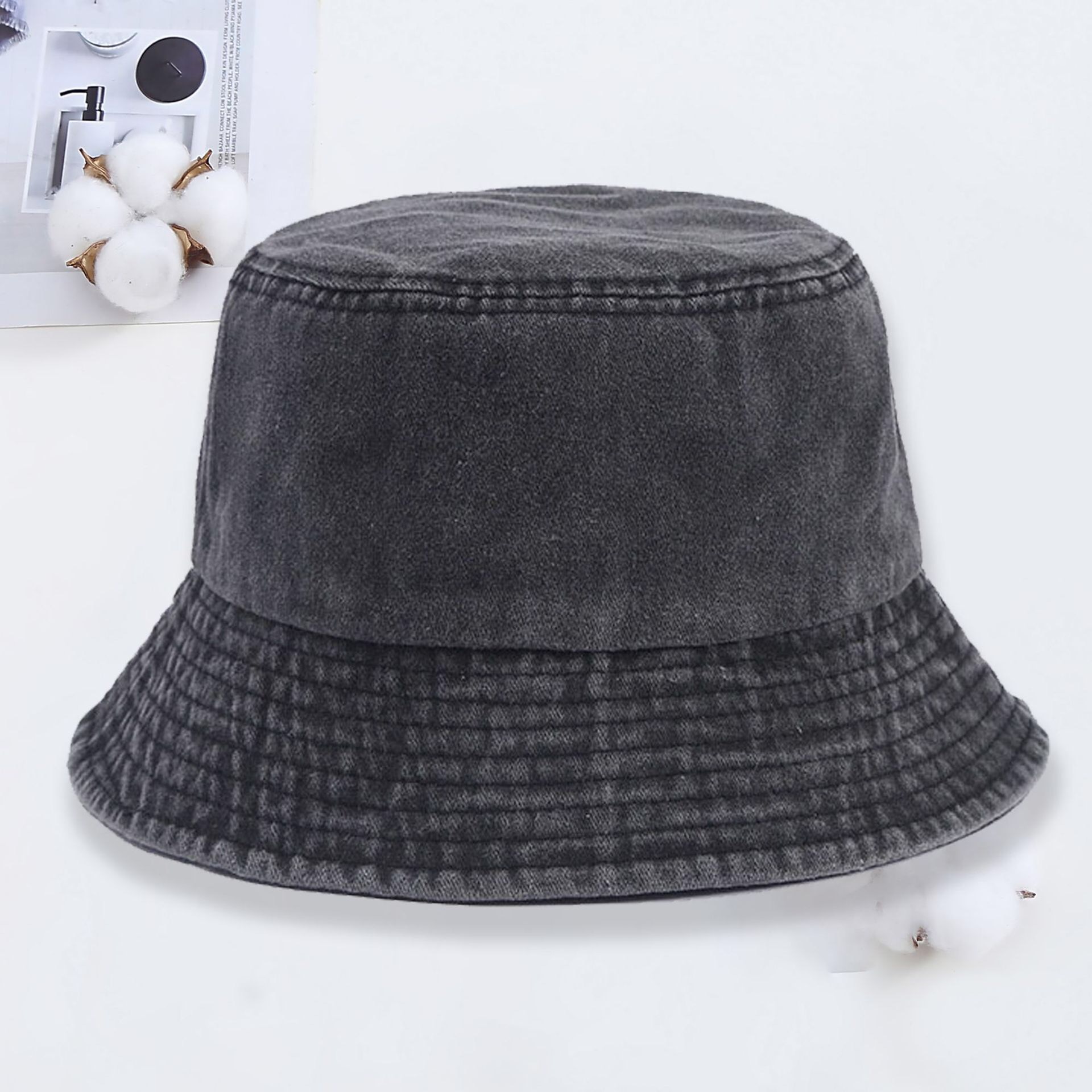 Benutzerdefiniertes Logo Denim – Men'S Fashion With Hat Bewertung und Preis