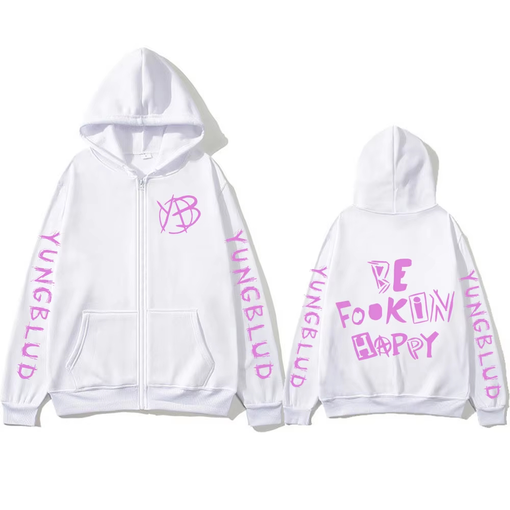 Rock-Sänger Yungblud Be Fookin – Mens Fashion Zip Up Hoodies Bewertung und Preis