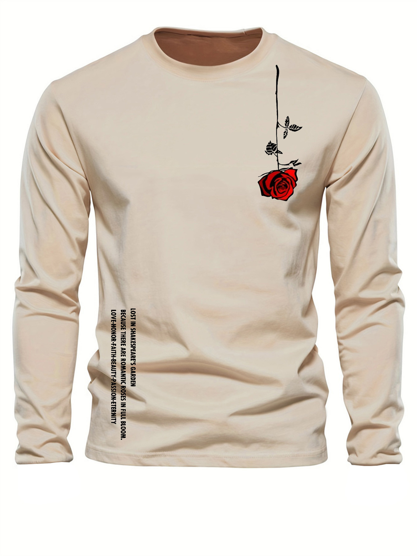 100 % reine Baumwolle, langärm – Men'S Fashion T Shirts Bewertung und Preis