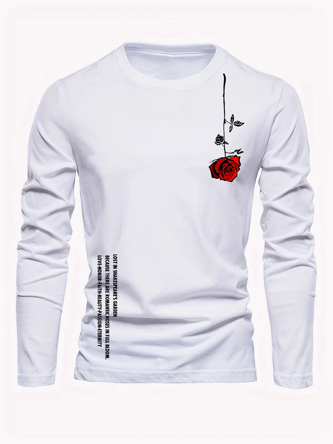 100 % reine Baumwolle, langärm – Men'S Fashion T Shirts Bewertung und Preis