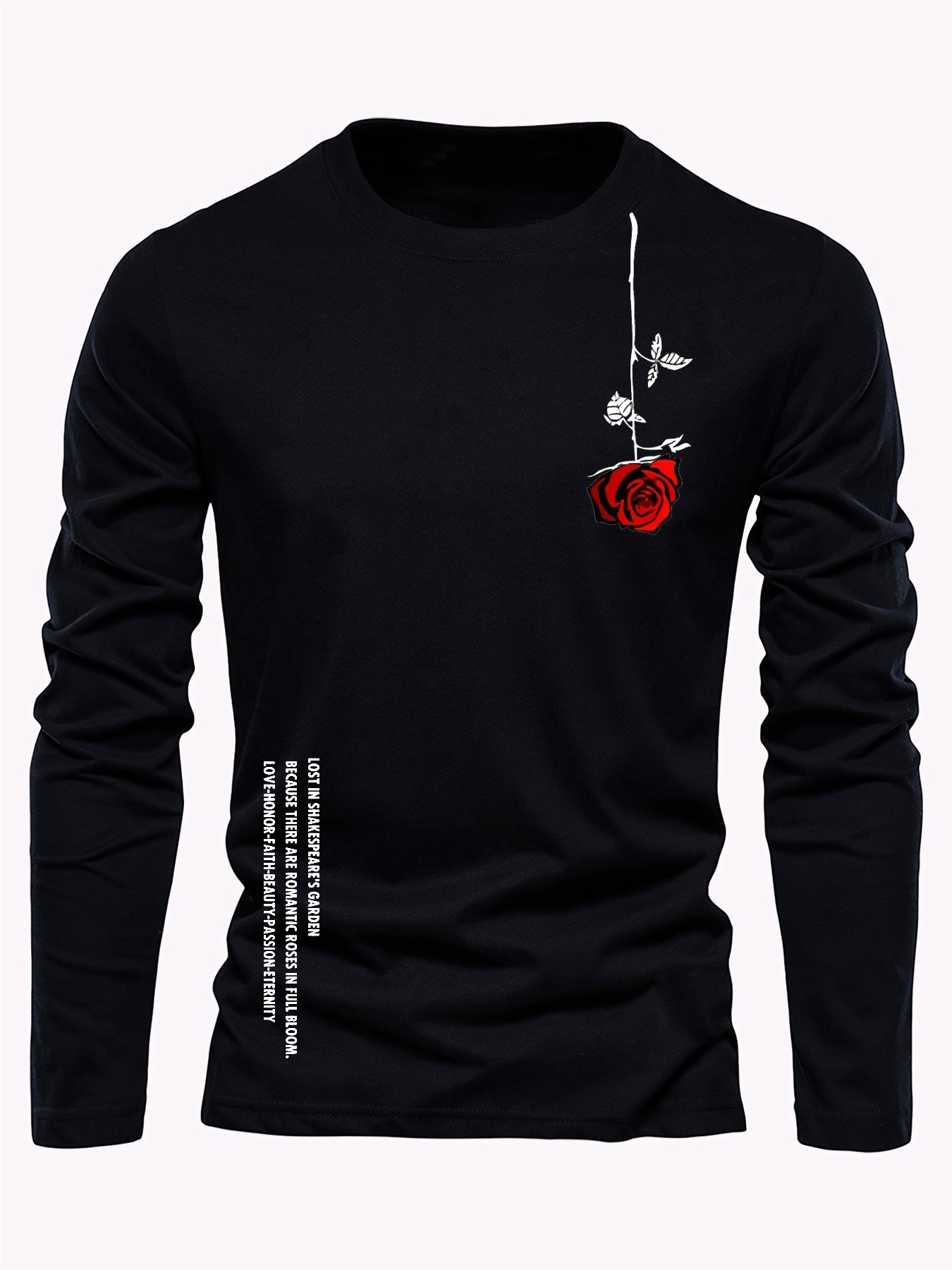 100 % reine Baumwolle, langärm – Men'S Fashion T Shirts Bewertung und Preis
