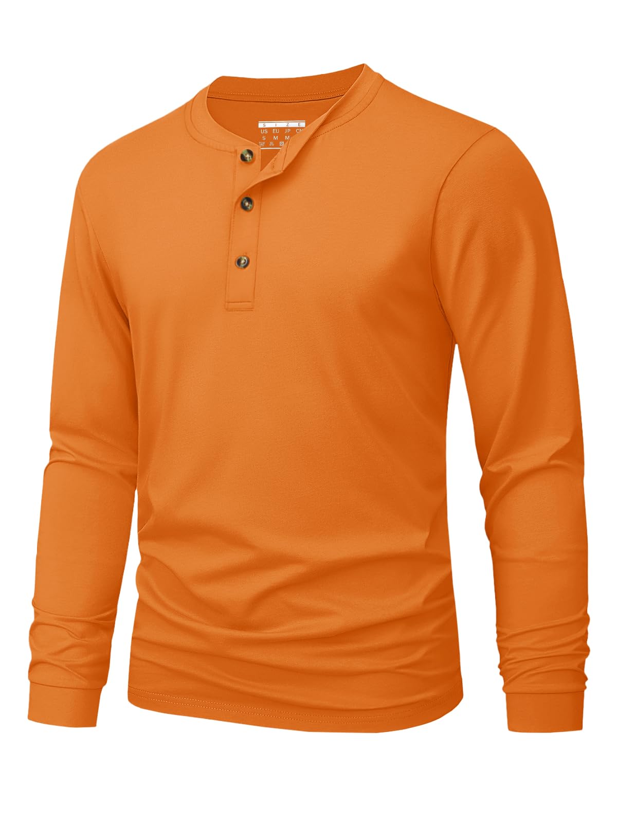 Herren-Henley-T-Shirt, schlich – Mens Fashion Clothes Bewertung und Preis