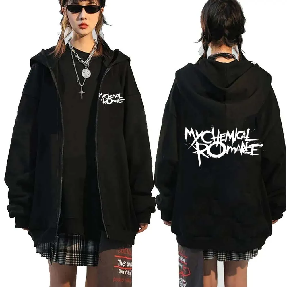 Rock Band My Chemical Romance  – Mens Fashion Zip Up Hoodies Bewertung und Preis