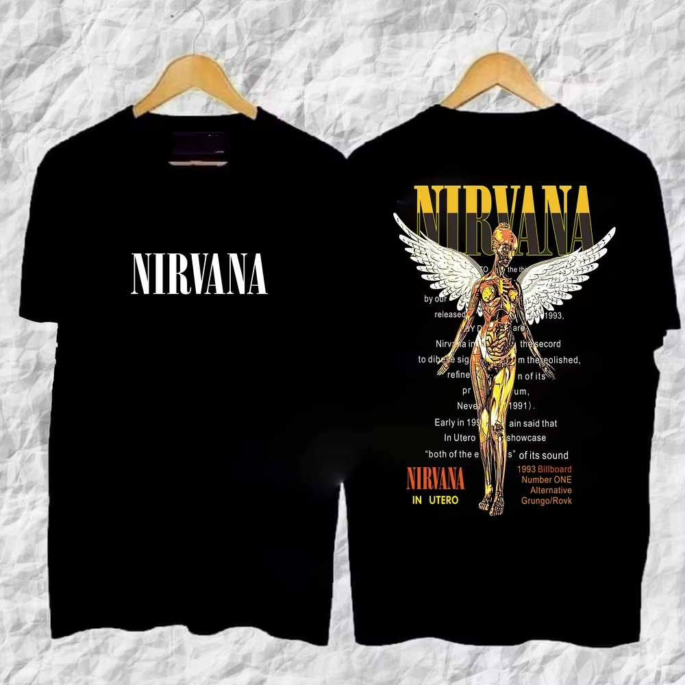 Nirvana Rockband Klassisches A – Poster Men Fashion Bewertung und Preis
